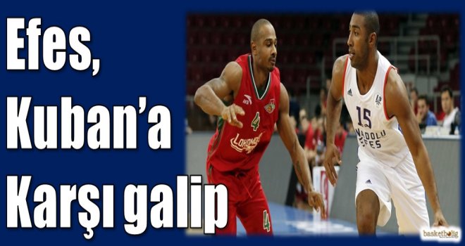 Anadolu Efes, Kuban'a karşı galip