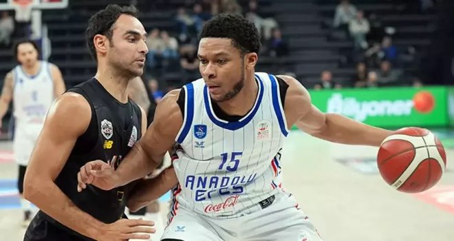Anadolu Efes, Mersin Spor karşısında zorlanmadı