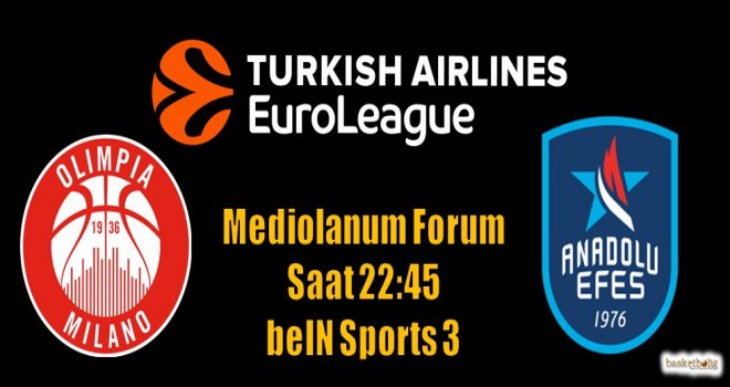 Anadolu Efes, Milano deplasmanında