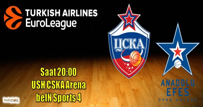 Anadolu Efes, Moskova'da galibiyet arıyor