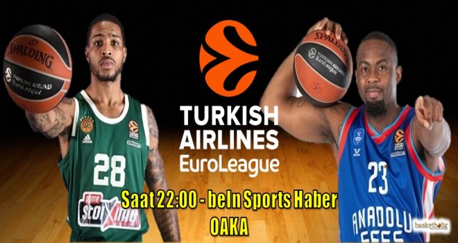 Anadolu Efes, Panathinaikos deplasmanında