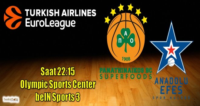 Anadolu Efes, Panathinaikos karşısında