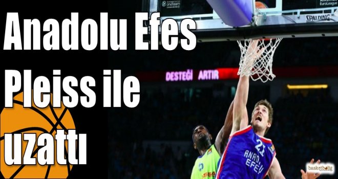 Anadolu Efes Pleiss ile uzattı