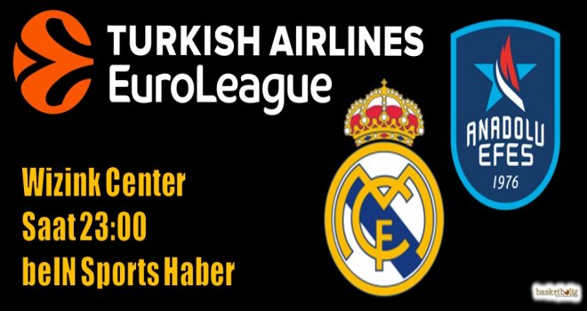 Anadolu Efes, Real Madrid deplasmanında