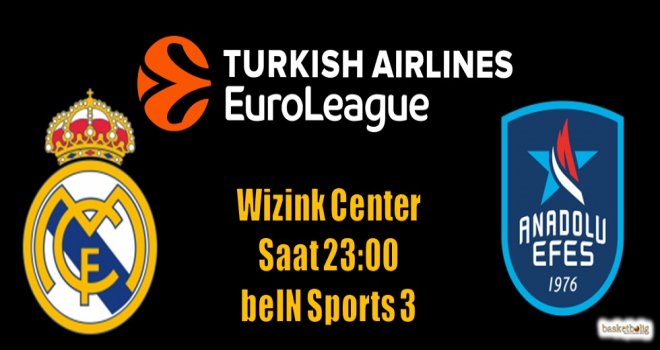 Anadolu Efes, Real Madrid deplasmanında