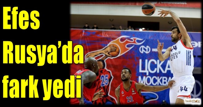 Anadolu Efes, Rusya'da fark yedi