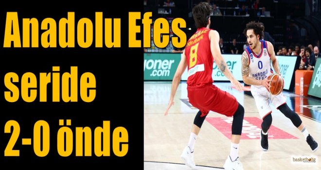 Anadolu Efes seride 2-0 önde