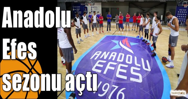 Anadolu Efes sezonu açtı