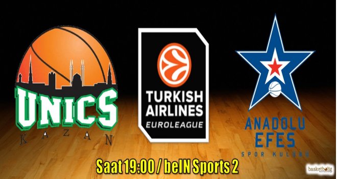 Anadolu Efes, Unics Kazan deplasmanında
