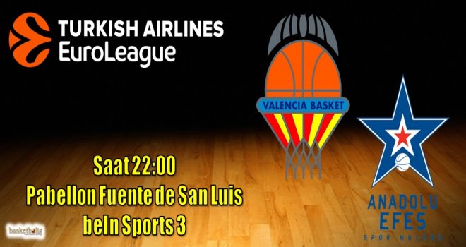 Anadolu Efes, Valencia karşısında