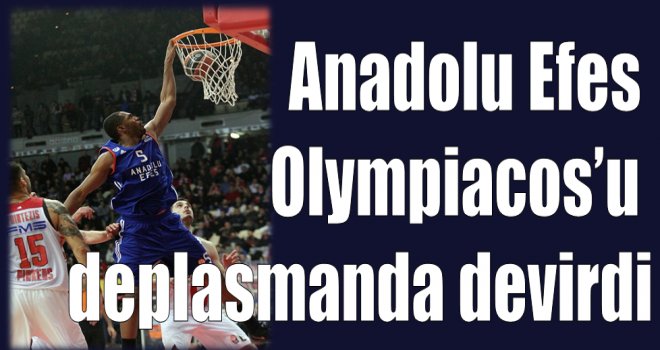 Anadolu Efes, Yunanistan'da kazandı