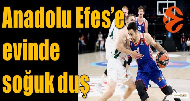 Anadolu Efes'e evinde soğuk duş