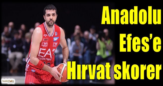 Anadolu Efes'e Hırvat skorer