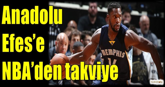 Anadolu Efes'e NBA'den takviye