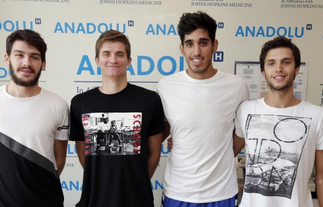 Anadolu Efes'in gençleri sağlık kontrolünden geçti