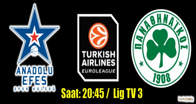 Anadolu Efes'in konuğu Panathinaikos Superfoods