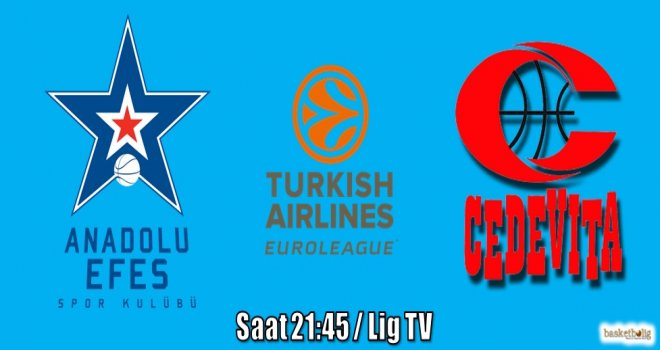 Anadolu Efes'in rakibi Cedevita