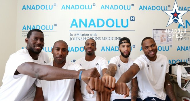 Anadolu Efes'in yabancıları turp gibi