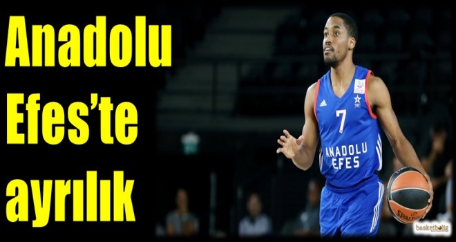 Anadolu Efes'te ayrılık...