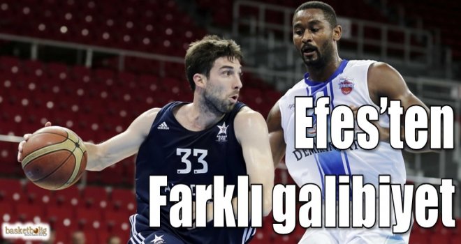 Anadolu Efes'ten farklı galibiyet