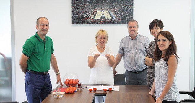 Antrenör ve hakemlerin delege kura çekimi gerçekleşti