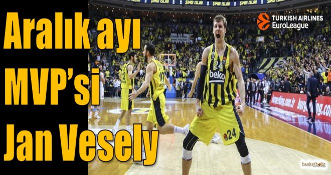 Aralık ayı MVP'si Jan Vesely