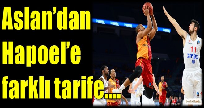 Aslan'dan Hapoel'e farklı tarife