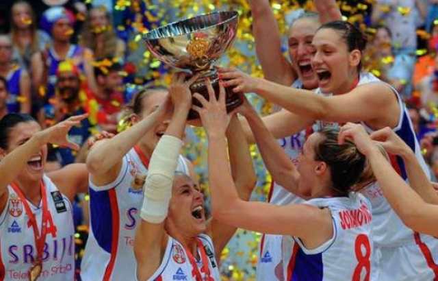 Avrupa şampiyonu Sırbistan