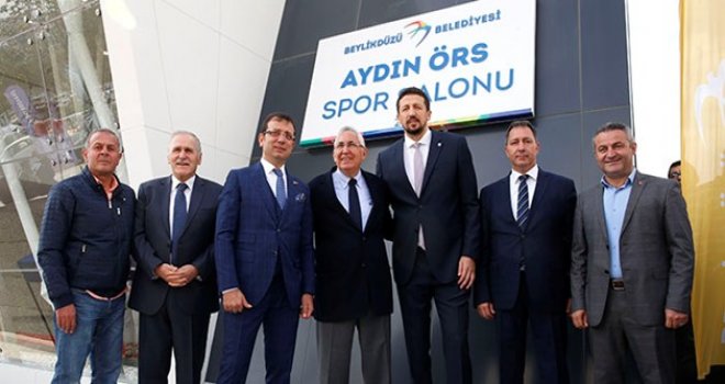 Aydın Örs Spor Kompleksi açıldı