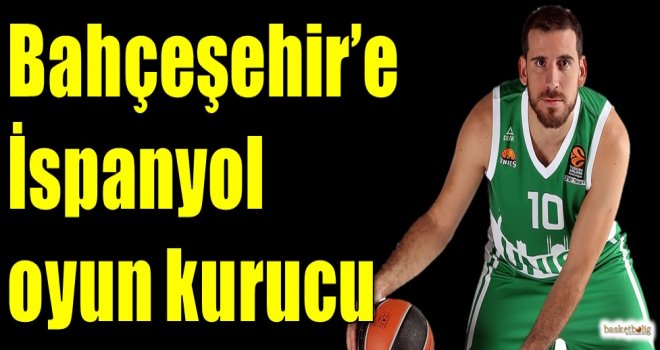 Bahçeşehir'e İspanyol oyun kurucu