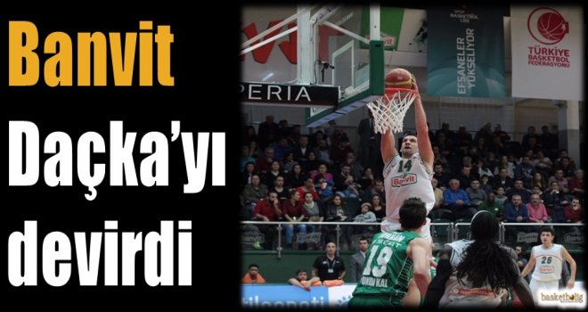 Banvit, Darüşşafaka Doğuş'u devirdi