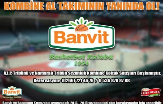 Banvit kombineleri satışta