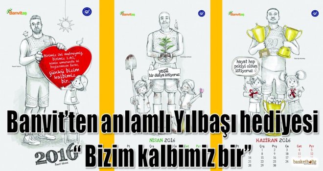 Banvit'ten anlamlı Yılbaşı hediyesi "Bizim kalbimiz bir"