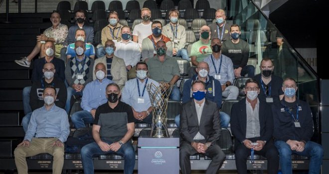 Basketbol Şampiyonlar Ligi?nde yıllık başantrenörler toplantısı yapıldı