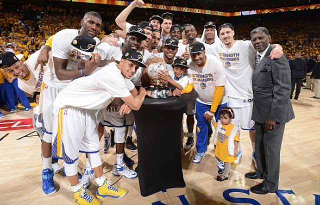 Batı Konferansı'nda şampiyon Warriors