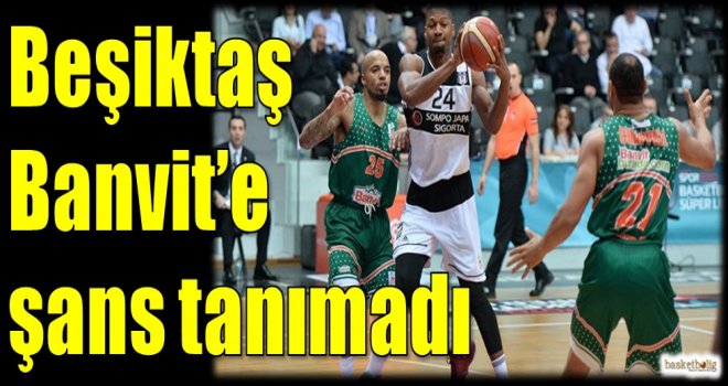 Beşiktaş Sompo Japan, Banvit'e şans tanımadı