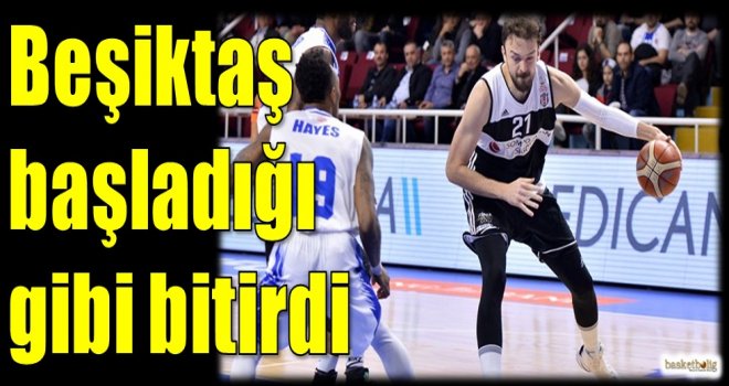 Beşiktaş Sompo Japan başladığı gibi bitirdi