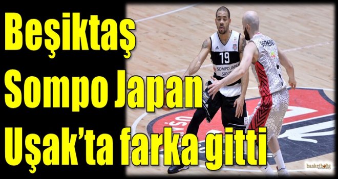 Beşiktaş Sompo Japan, Uşak'ta farka gitti
