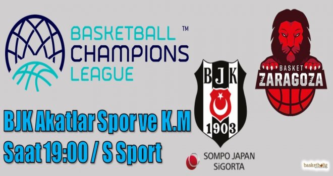 Beşiktaş Sompo Japan, Zaragoza'yı konuk ediyor