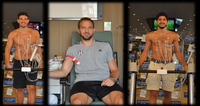 Beşiktaş Sompo Japan'da sağlık kontrolleri başladı