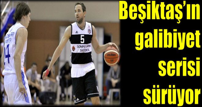 Beşiktaş Sompo Japan'ın galibiyet serisi sürüyor