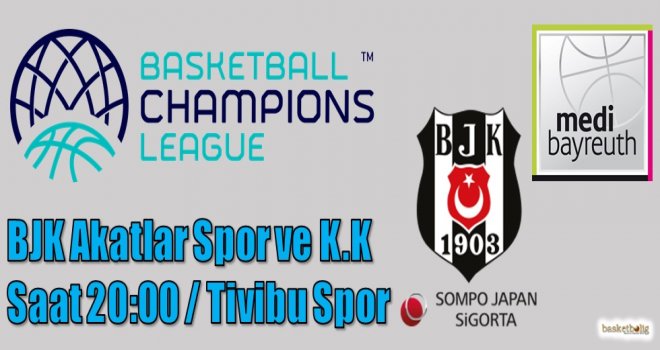 Beşiktaş Sompo Japan'ın konuğu medi Bayreuth