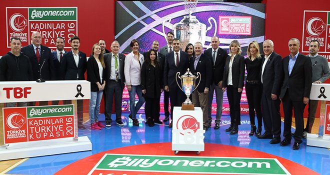 Bilyoner.com Kadınlar Türkiye Kupası Sekizli Final kuraları çekildi