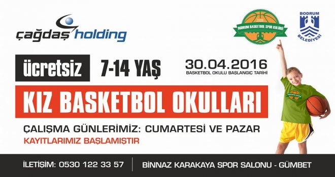 Bodrum Basketbol'dan altyapıya dev yatırım