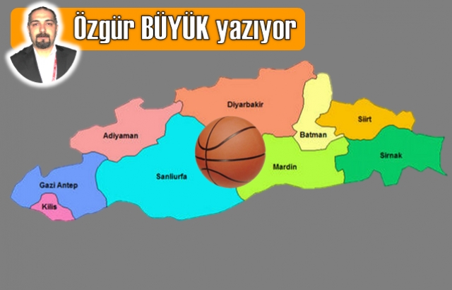 Bölgede sezon öncesi basketbol...