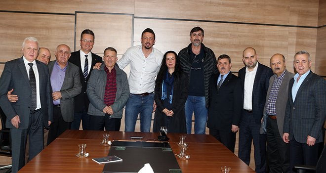 Bosna Sancak Kültür ve Dayanışma Derneği, Türkoğlu'nu ziyaret etti