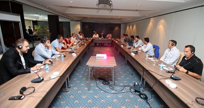 BSL Antrenörleri, Hakem Direktörlüğü ile buluştu 