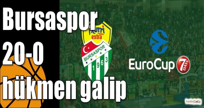 Bursaspor 20-0 hükmen galip