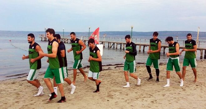 Bursaspor Çanakkale Kampı'nı tamamladı.