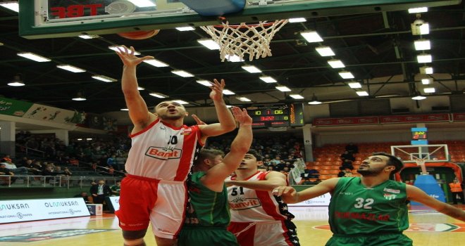 Bursaspor Durmazlar, Bandırma'da galip